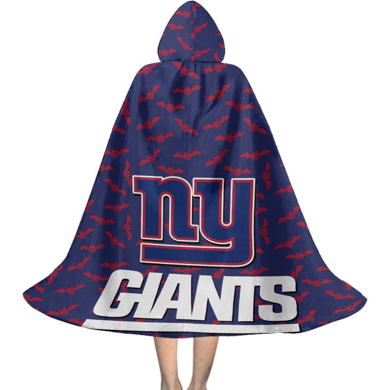 New York Giants Halloween Bats Limited Edition All-Over Print Halloween Cloak