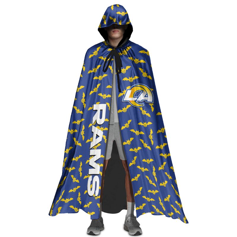 Los Angeles Rams Halloween Bats Limited Edition All-Over Print Halloween Cloak