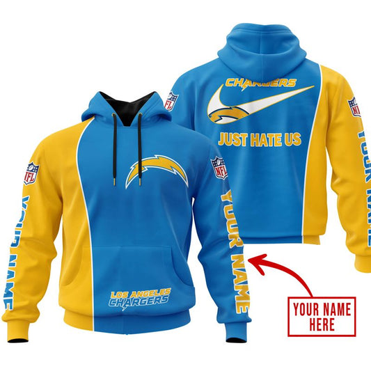 Los Angeles Chargers Personalized Hoodie BBHD911