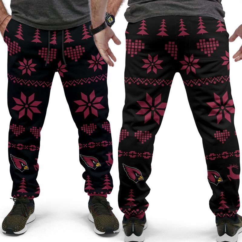 Arizona Cardinals Christmas Patterns Hoodie and Joggers