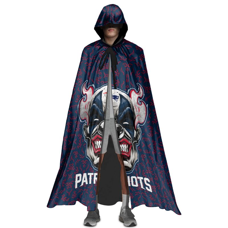 New England Patriots Halloween Clown Limited Edition All-Over Print Halloween Cloak