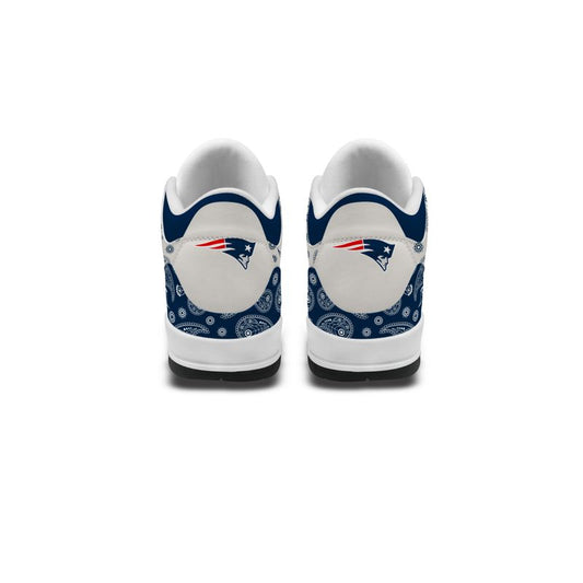 New England Patriots Basic Leather JD03 Shoes Men and Women AZBTAJ3000199