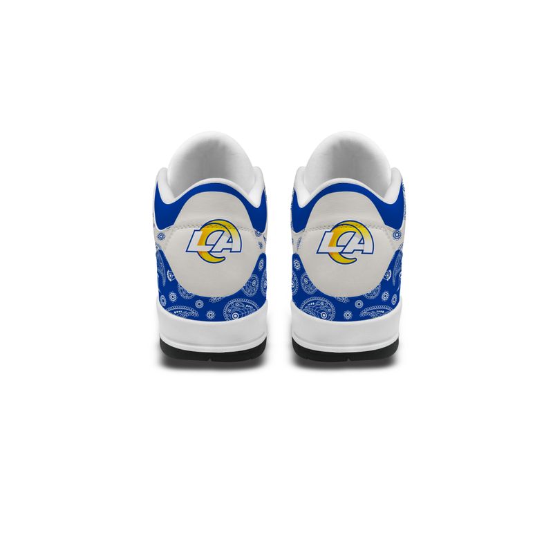 Los Angeles Rams Basic Leather JD03 Shoes Men and Women AZBTAJ3000220