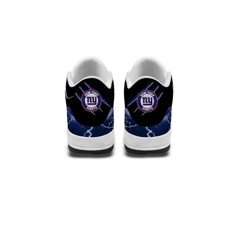 New York Giants Basic Leather JD03 Shoes Men and Women AZBTAJ3000203