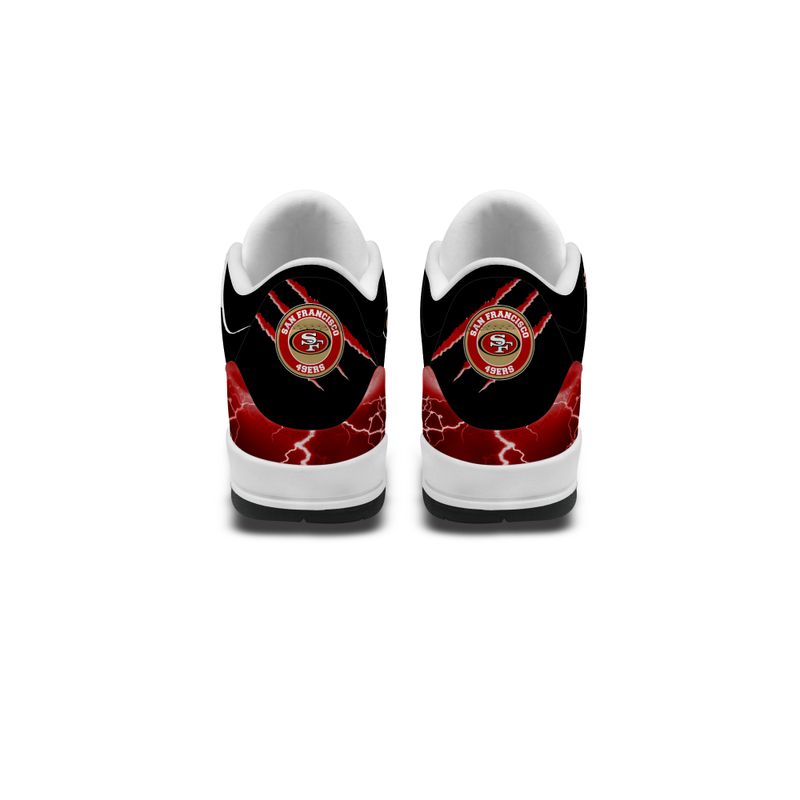 San Francisco 49ers Basic Leather JD03 Shoes Men and Women AZBTAJ3000211