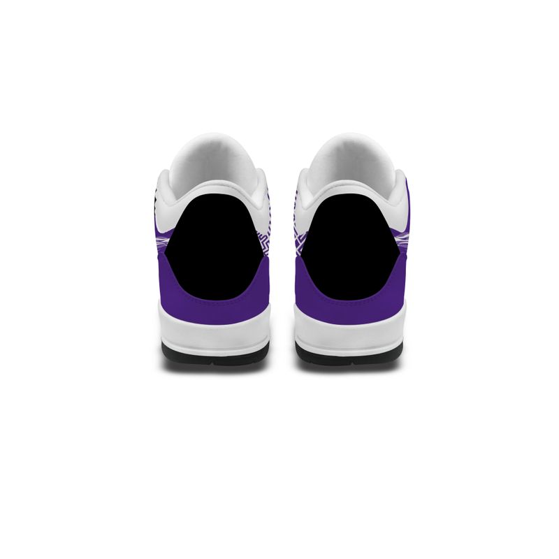 Minnesota Vikings Fire White Genuine Leather JD03 Shoes Men and Women AZBTAJ3000109