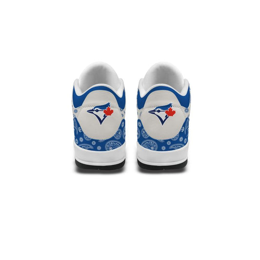 Toronto Blue Jays Basic Leather JD03 Shoes Men and Women