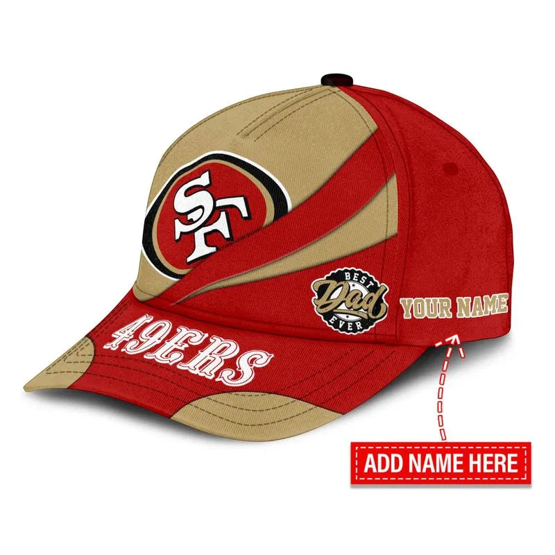 San Francisco 49ers Personalized Limited Edition Classic Cap Gift For Father’s Day AZBTCAP000034
