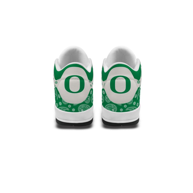 Oregon Ducks Basic Leather JD03 Shoes Men and Women AZBTAJ3000255