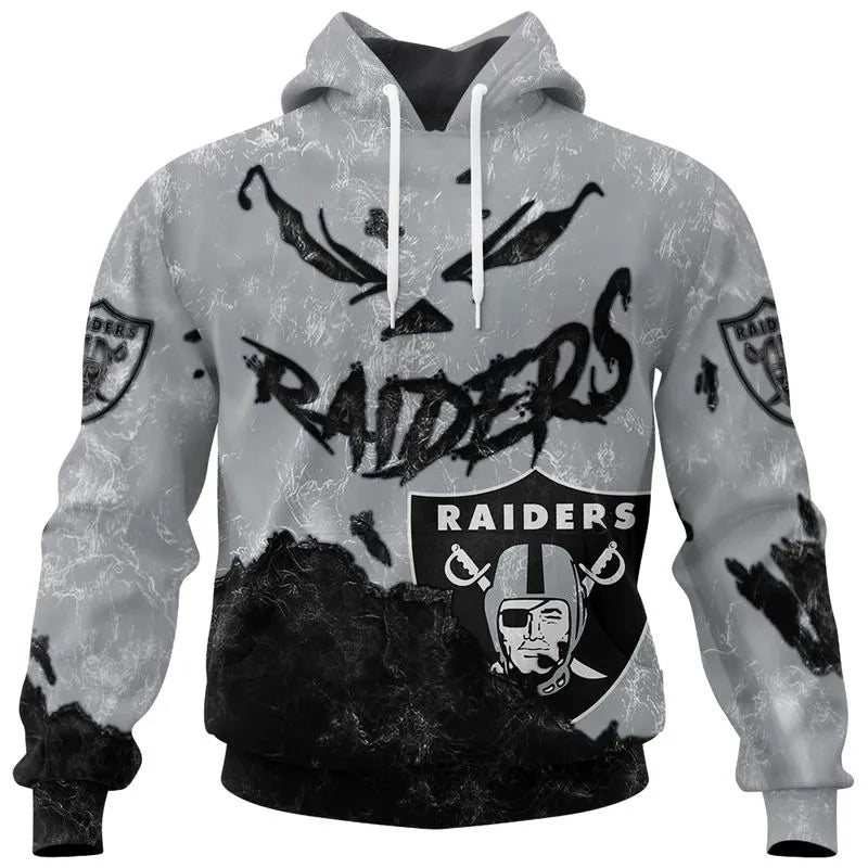 Las Vegas Raiders Combo Limited Edition Clothes Jack O’ Lantern Halloween Collection AZBTCLEC000024