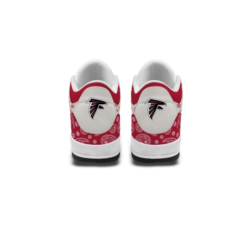 Atlanta Falcons  Basic Leather JD03 Shoes Men and Women AZBTAJ3000162