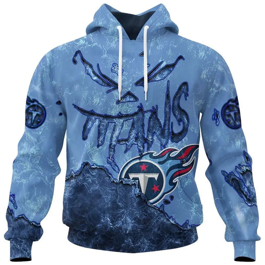 Tennessee Titans Combo Limited Edition Clothes Jack O’ Lantern Halloween Collection AZBTCLEC000017