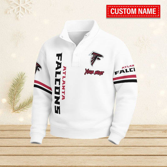 Atlanta Falcons Casual Stand Collar Sweatshirt BT663
