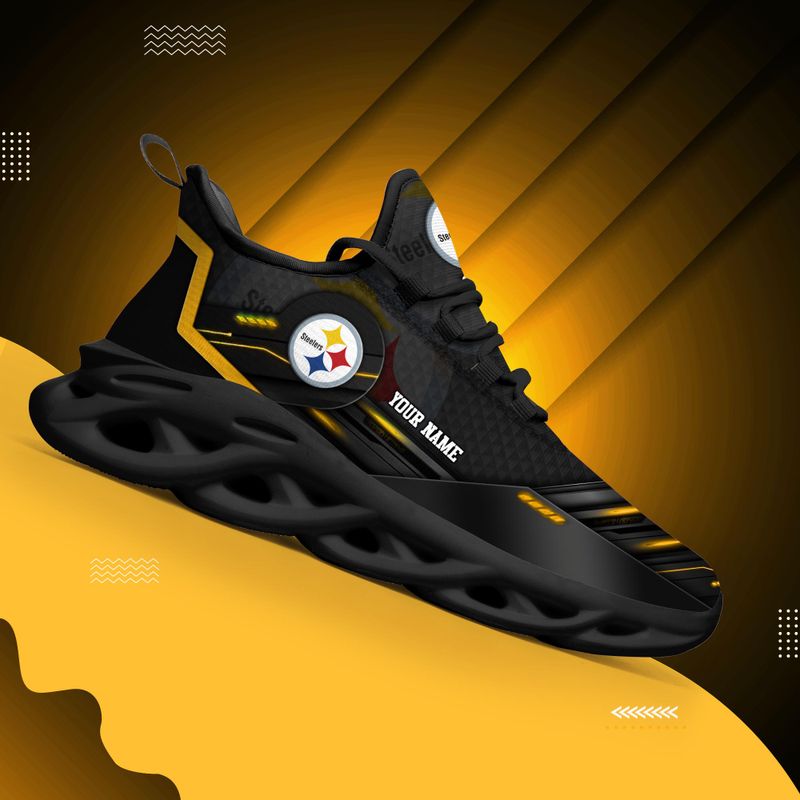 Pittsburgh Steelers Personalized Yezy Running Sneakers