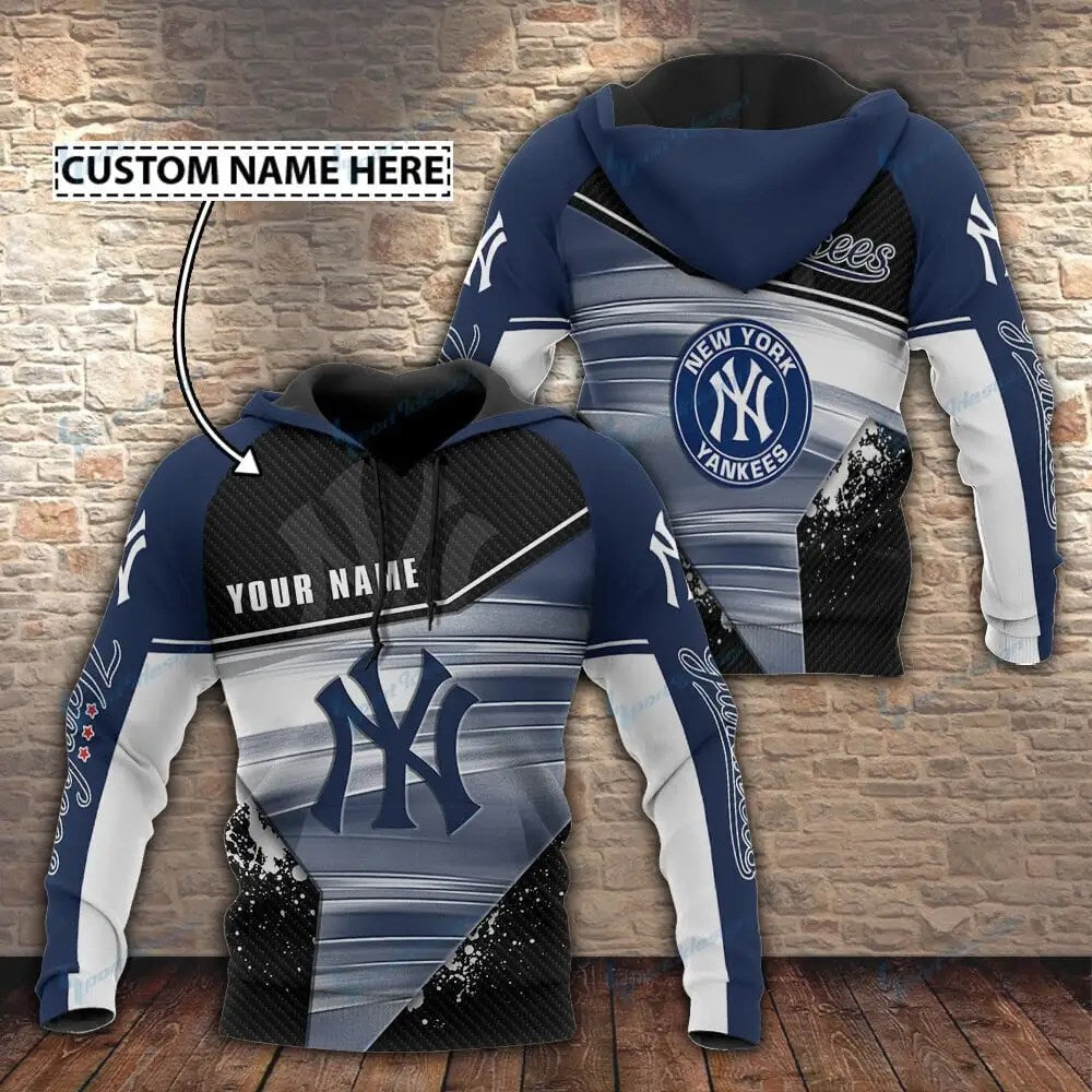 New York Yankees Personalized Hoodie and Jogger Set BG841