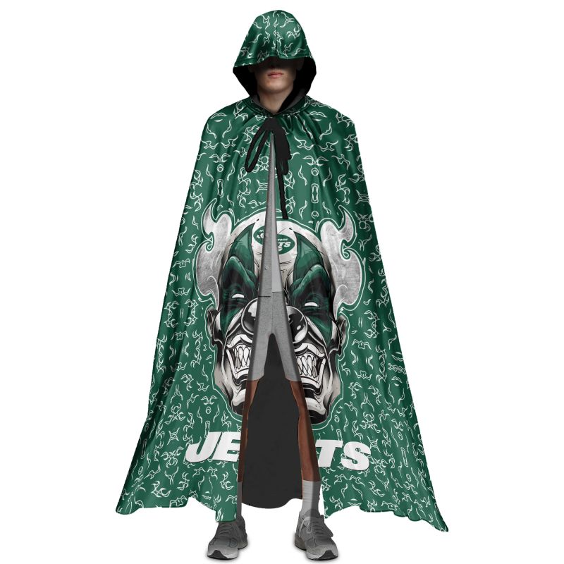 New York Jets Halloween Clown Limited Edition All-Over Print Halloween Cloak