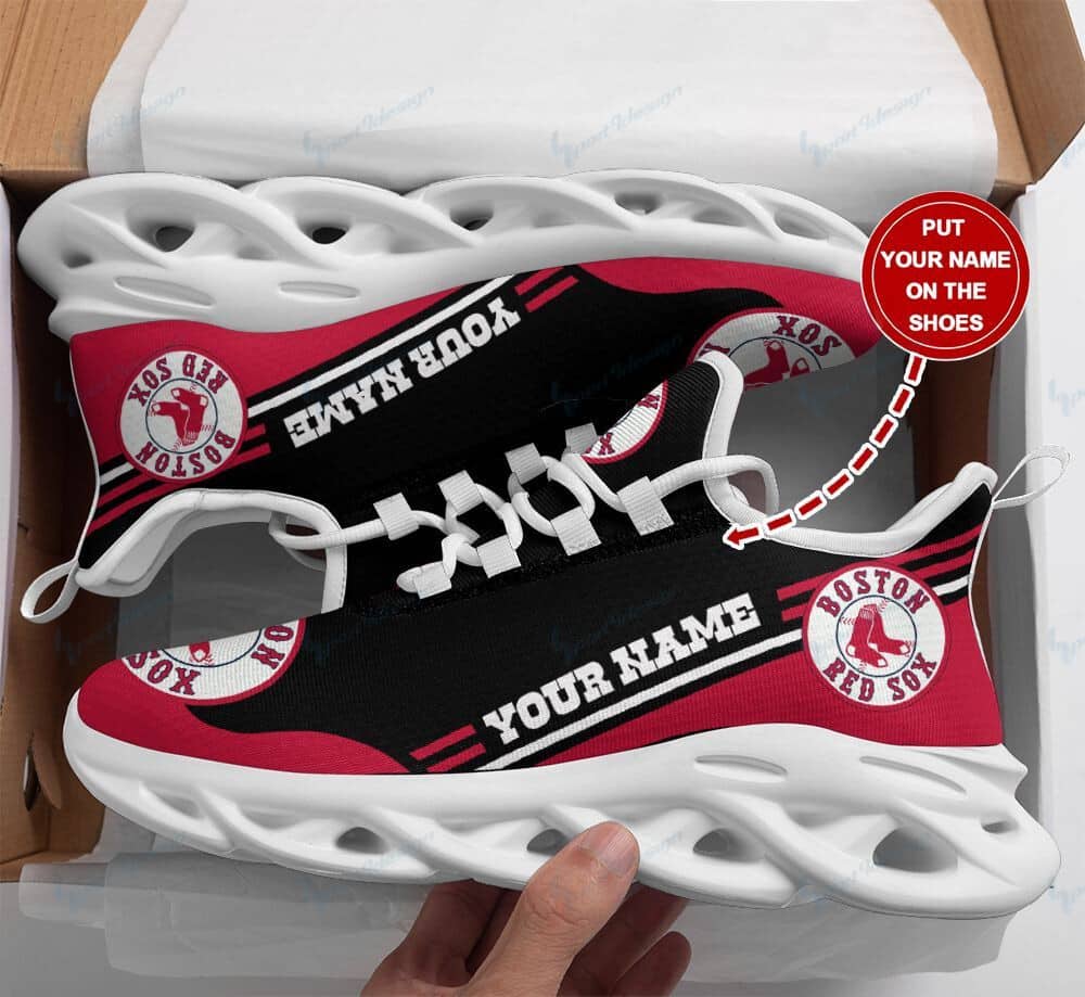 Boston Red Sox Personalized Yezy Running Sneakers 110