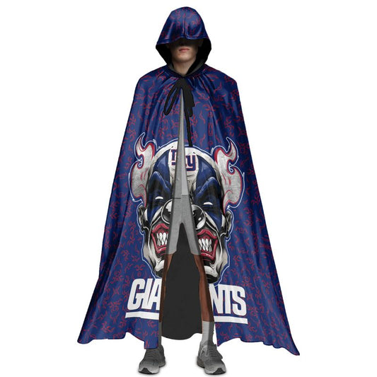 New York Giants Halloween Clown Limited Edition All-Over Print Halloween Cloak