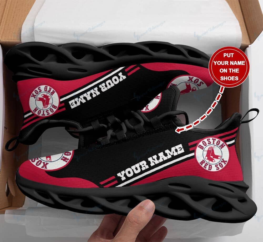 Boston Red Sox Personalized Yezy Running Sneakers 110