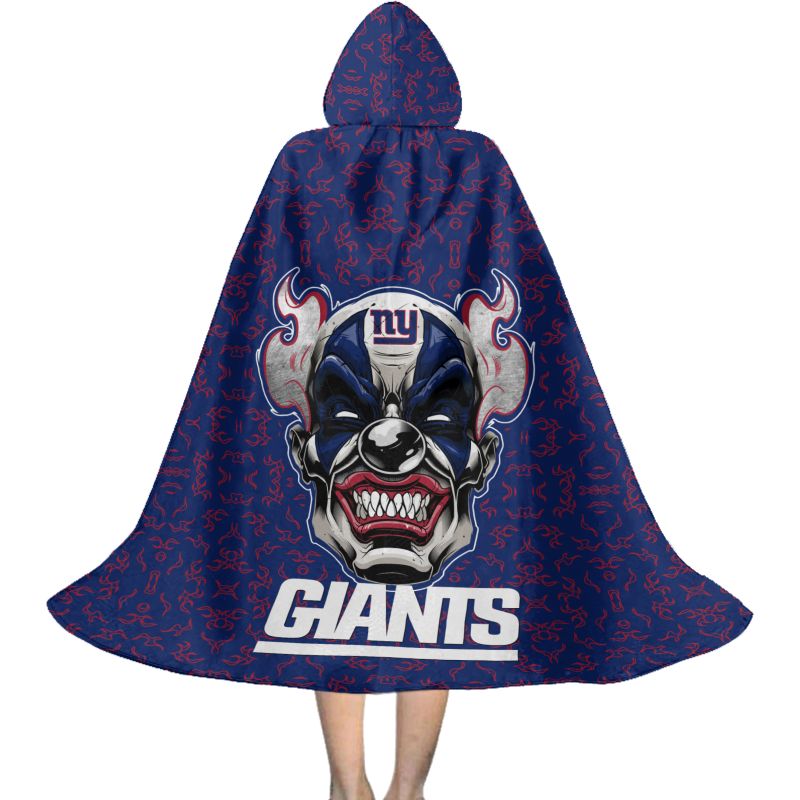 New York Giants Halloween Clown Limited Edition All-Over Print Halloween Cloak