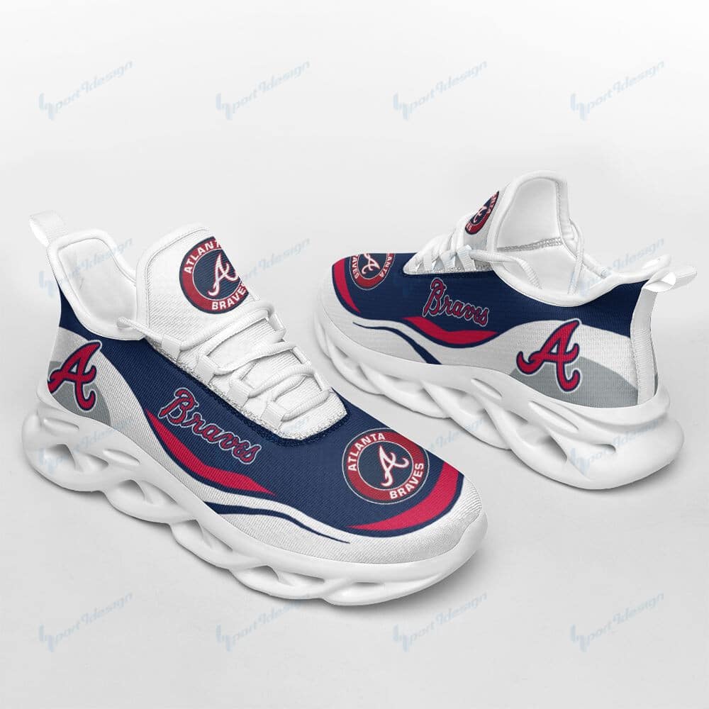 Atlanta Braves Yezy Running Sneakers 73