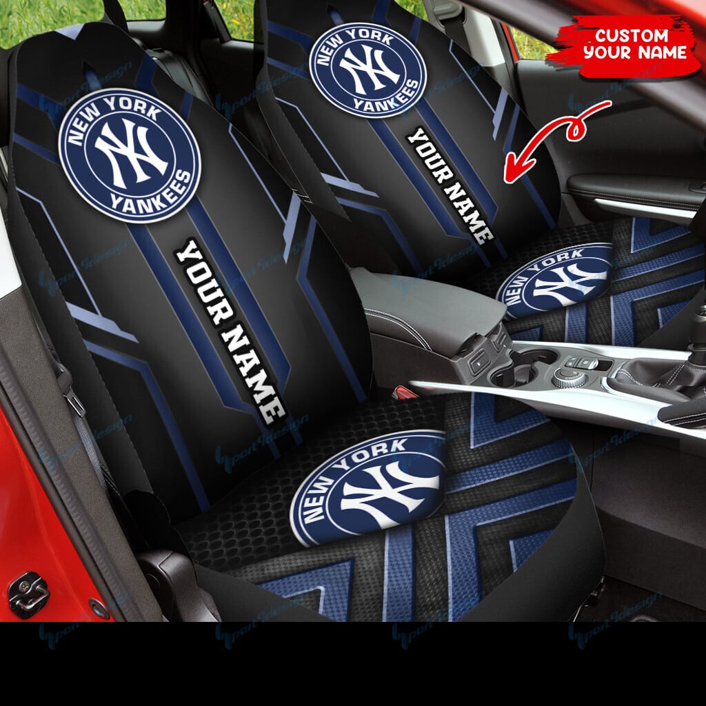 New York Yankees Personalized Car Seat Covers BG89