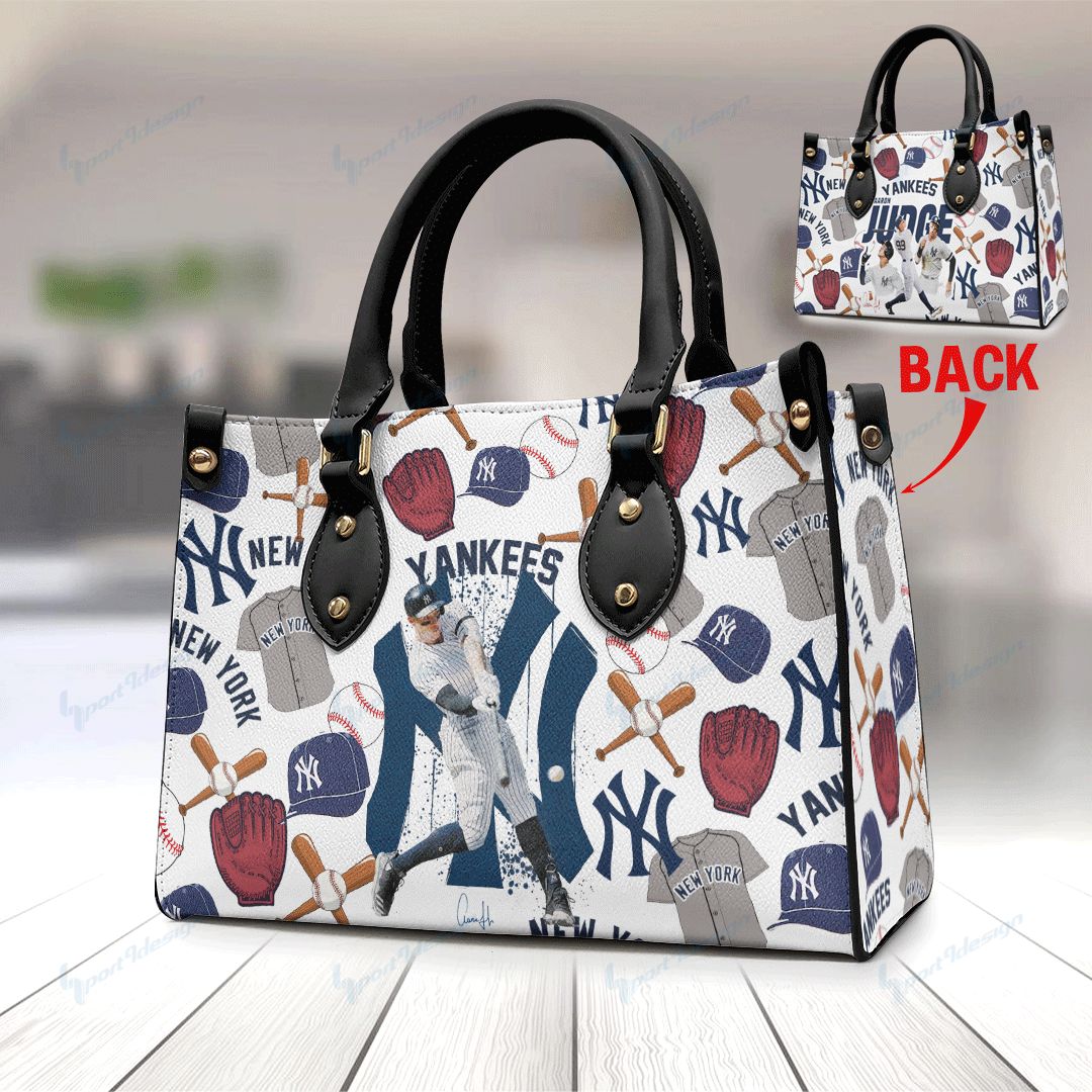 New York Yankees Leather Bag