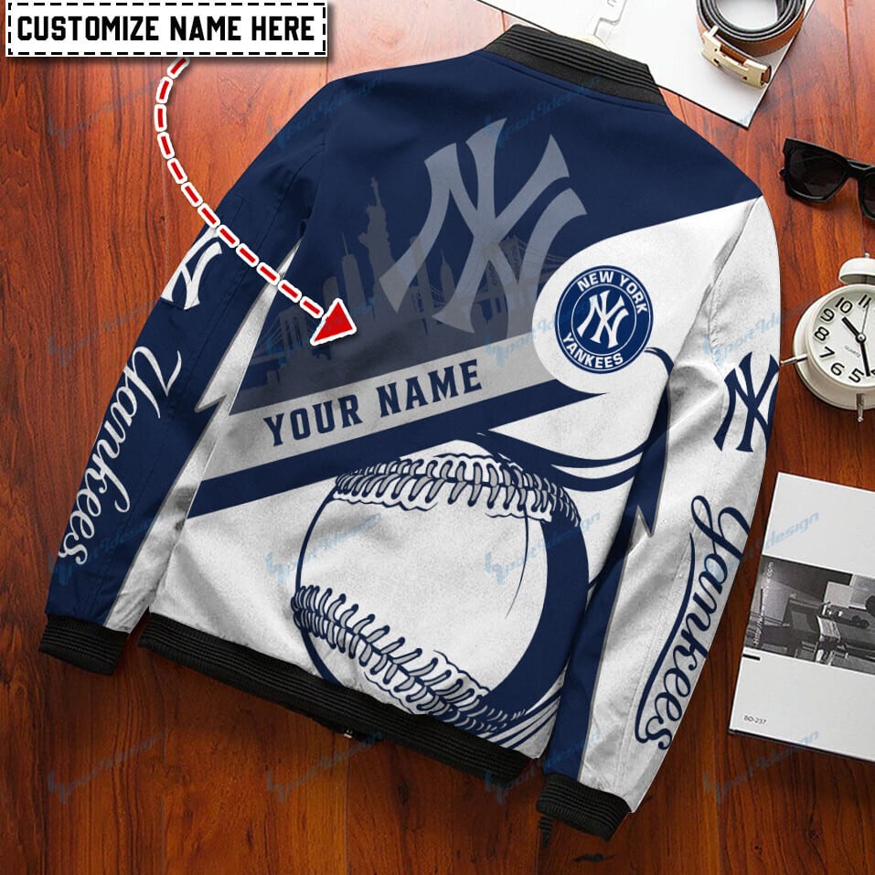 New York Yankees Personalized Bomber Jacket BG435