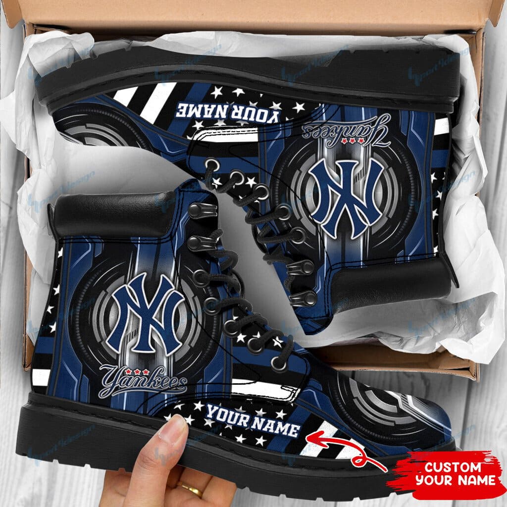 New York Yankees Personalized TBL Boots BG10