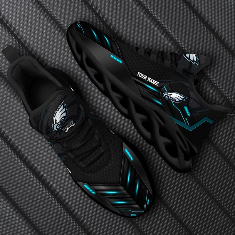 Philadelphia Eagles Personalized Yezy Running Sneakers