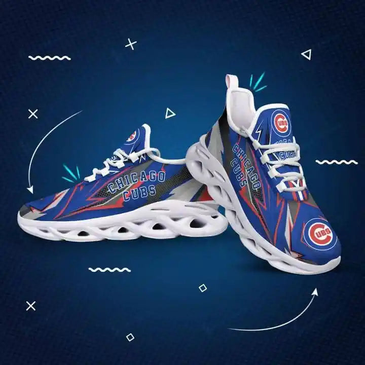Chicago Cubs Yezy Running Sneakers 145
