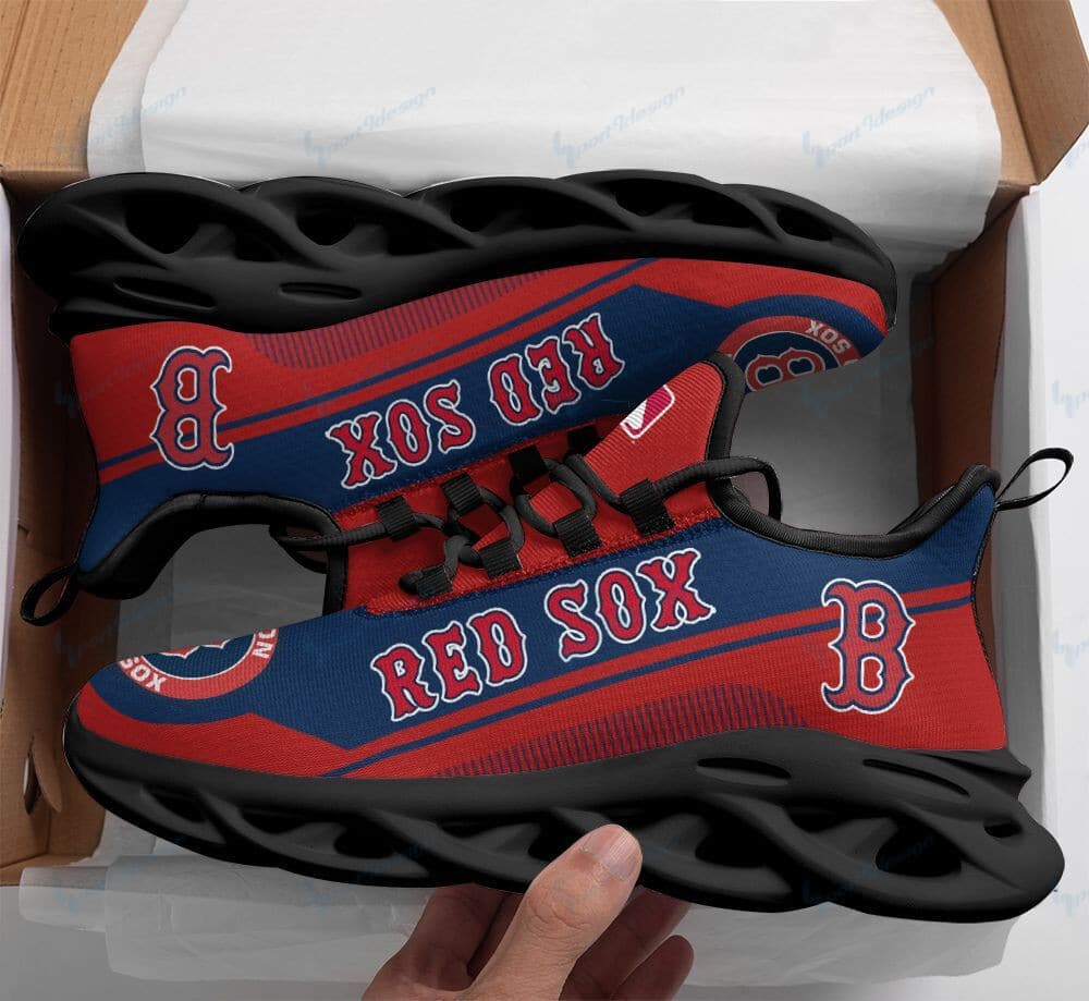 Boston Red Sox Yezy Running Sneakers 86