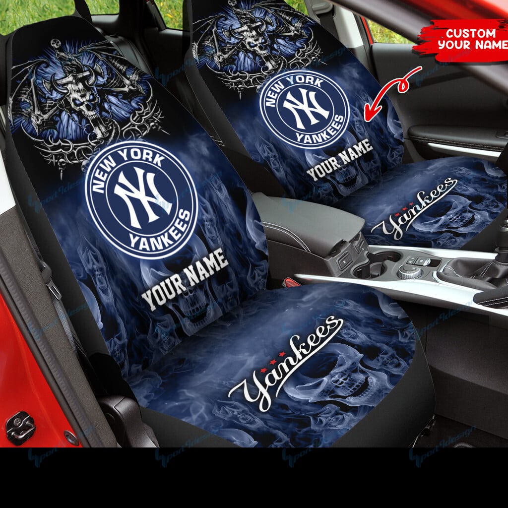 New York Yankees Personalized Car Seat Covers BG76
