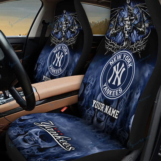New York Yankees Personalized Car Seat Covers BG76