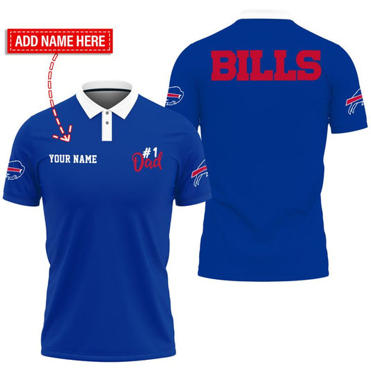 Buffalo Bills Gift For Father’s Day Personalized Polo Shirt BGPLS147