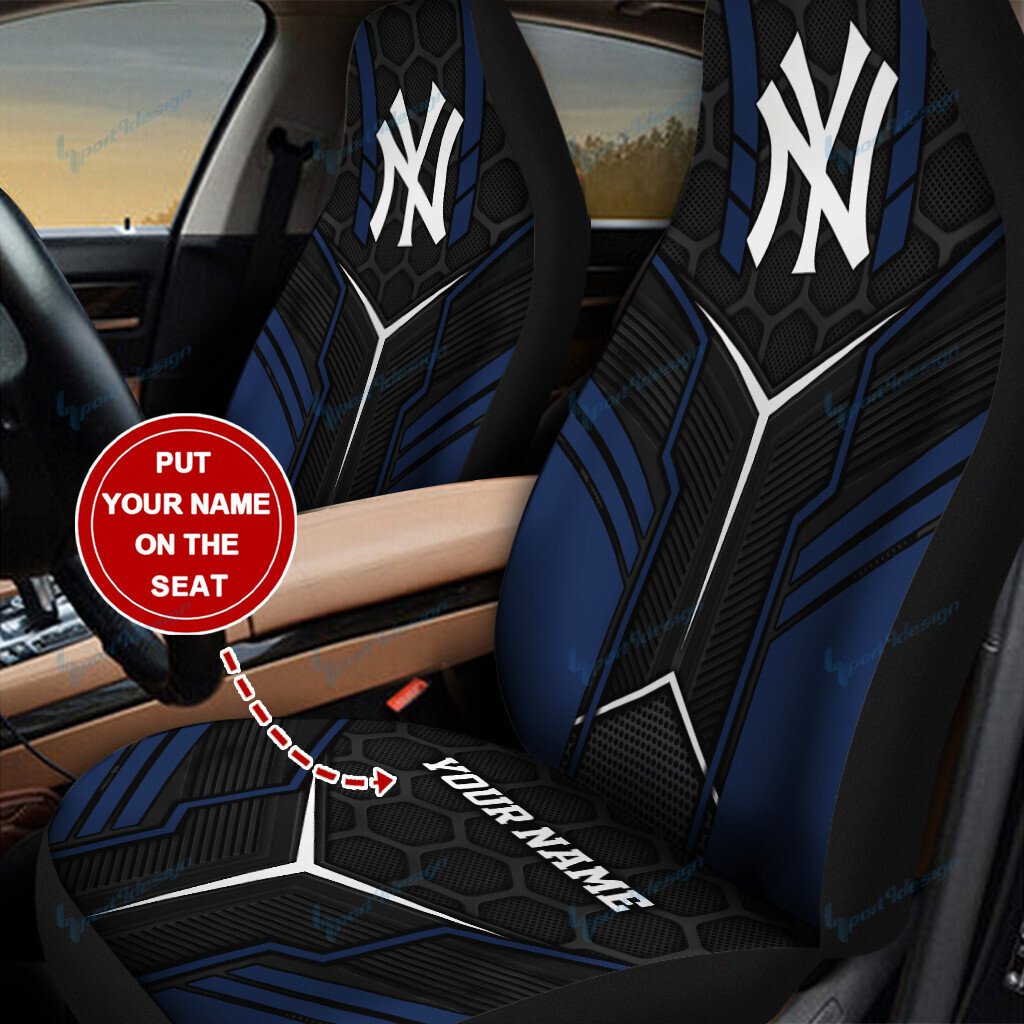 New York Yankees Personalized Car Seat Covers BG65