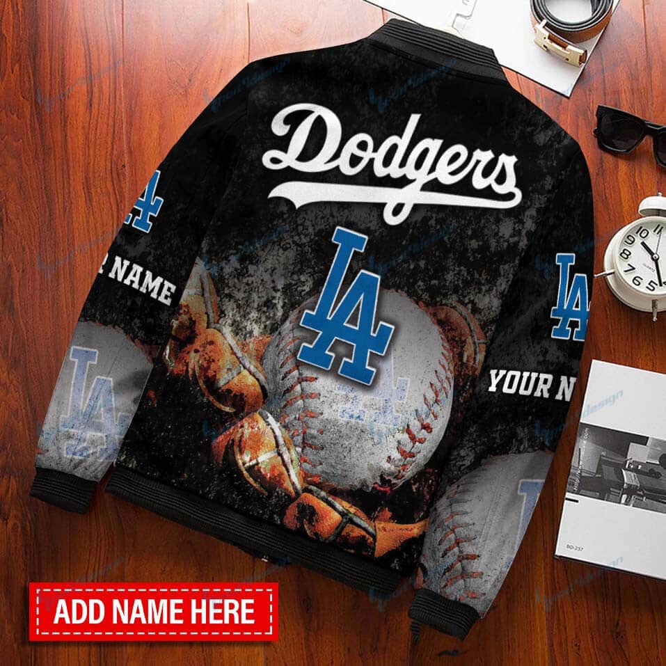 Los Angeles Dodgers Personalized Bomber Jacket BG375