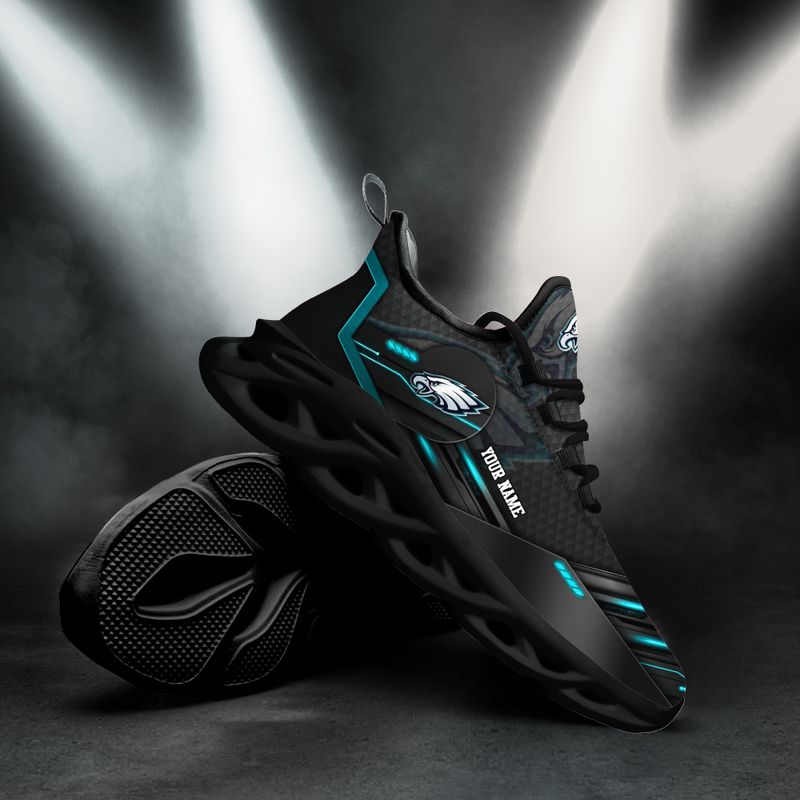Philadelphia Eagles Personalized Yezy Running Sneakers