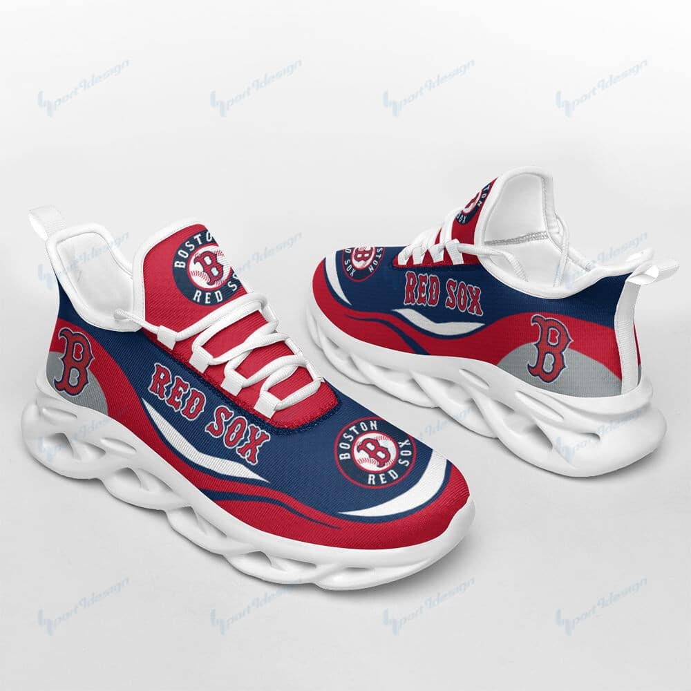Boston Red Sox Yezy Running Sneakers 74