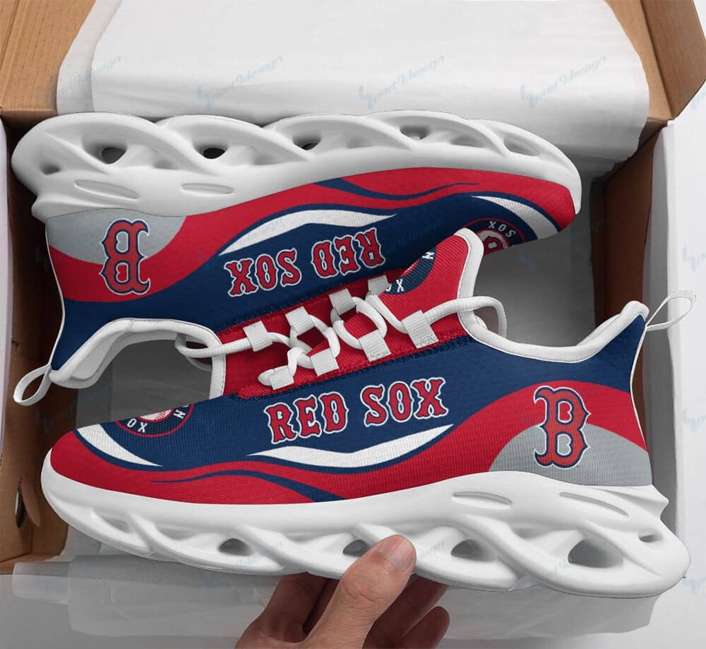Boston Red Sox Yezy Running Sneakers 74