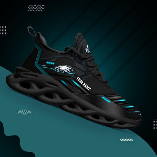 Philadelphia Eagles Personalized Yezy Running Sneakers