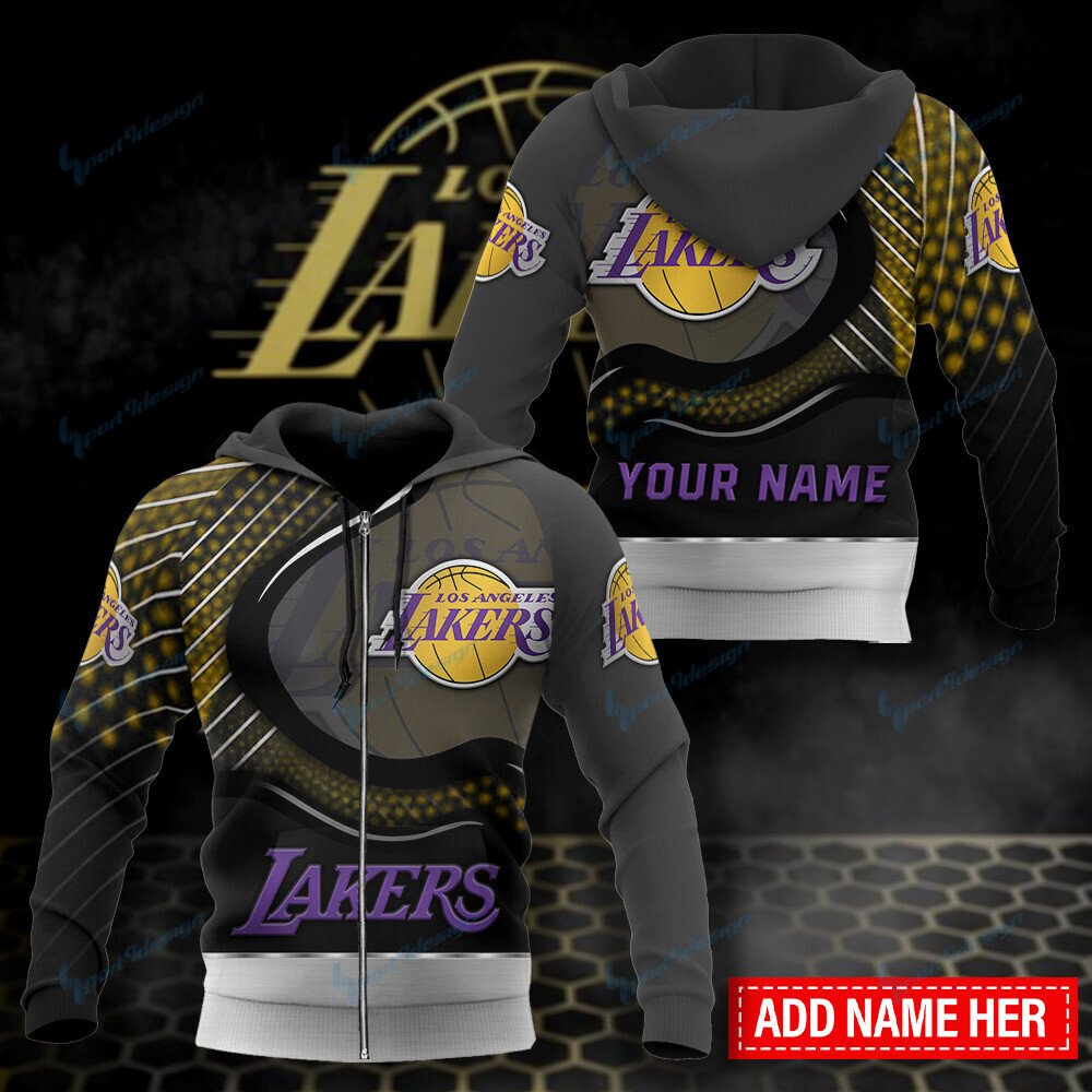 Los Angeles Lakers Personalized Hoodie BG472