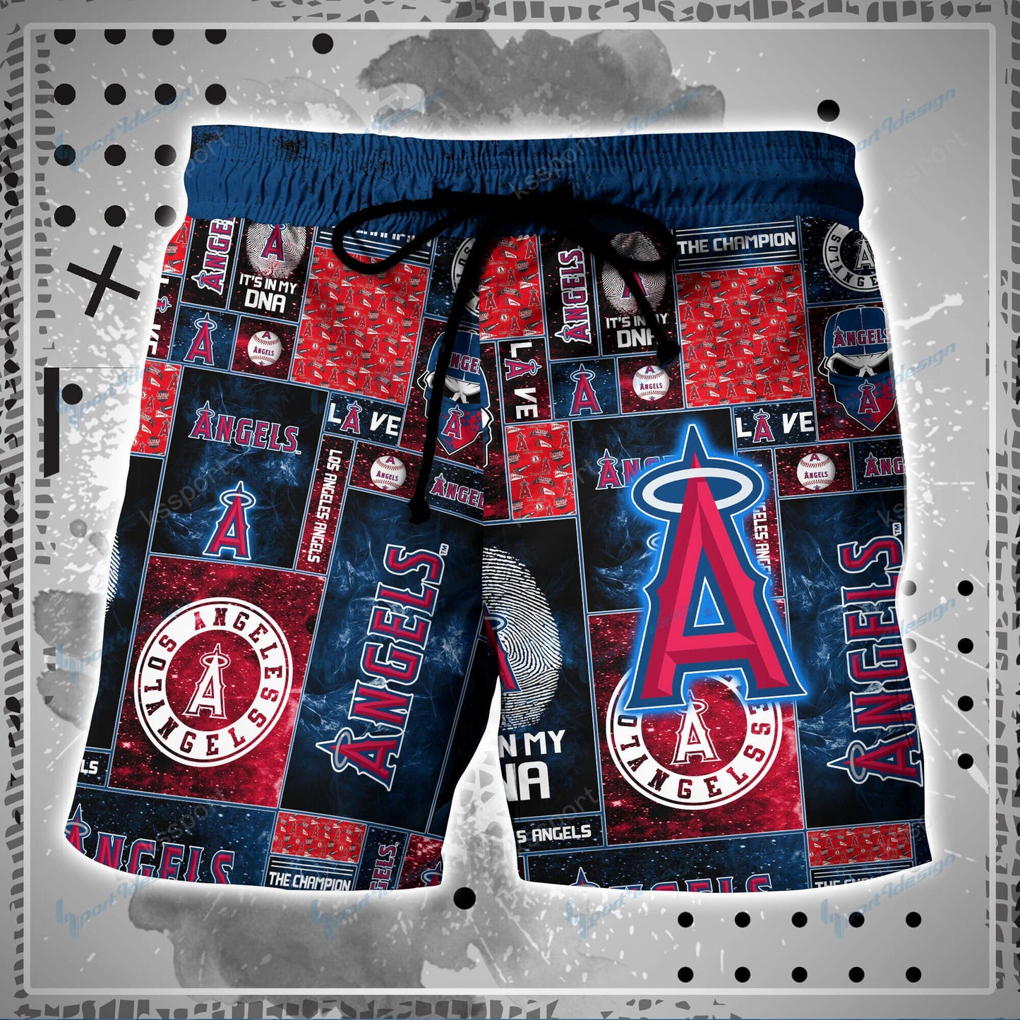 Los Angeles Angels Shirt and Shorts BG65