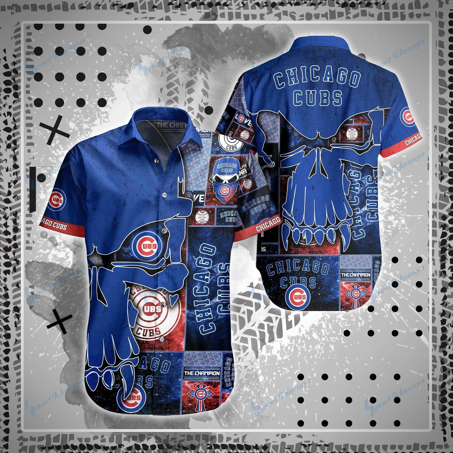 Chicago Cubs Shirt and Shorts BG69