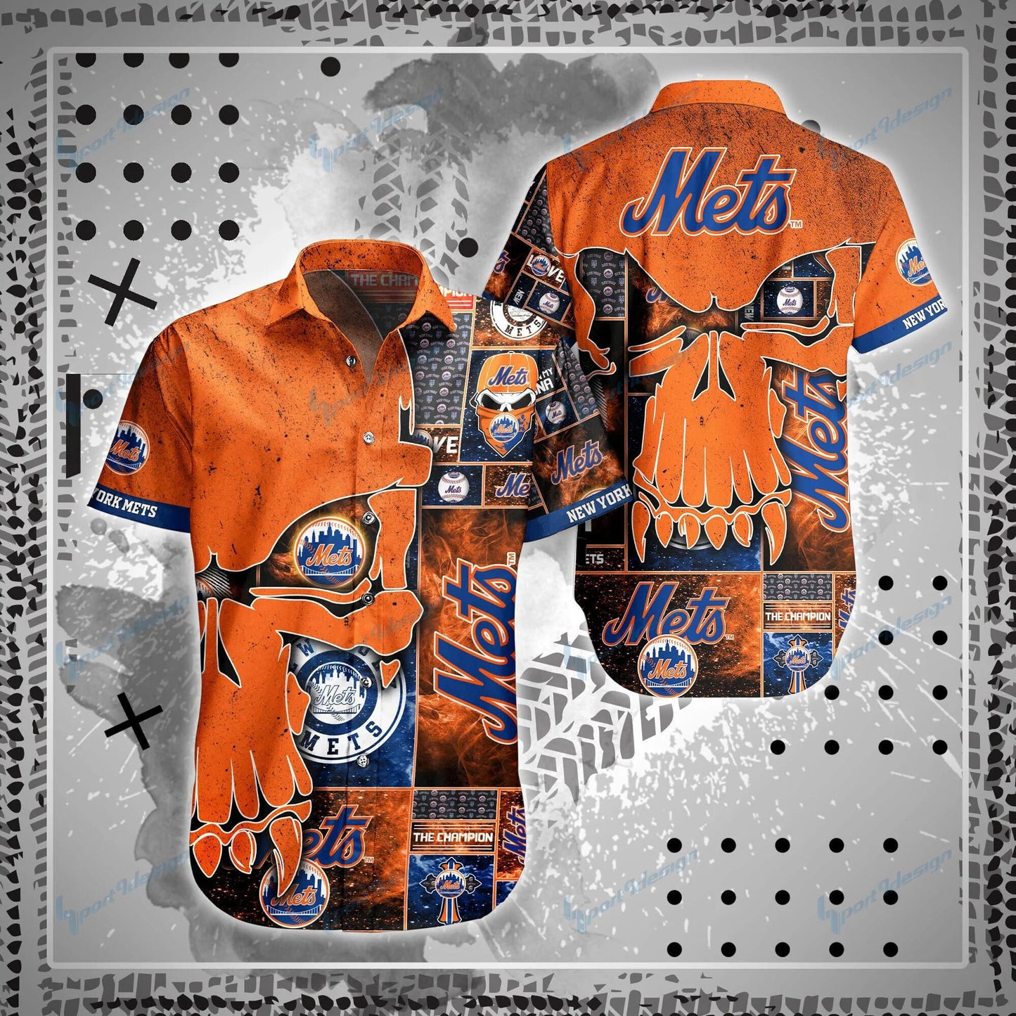 New York Mets Shirt and Shorts BG63