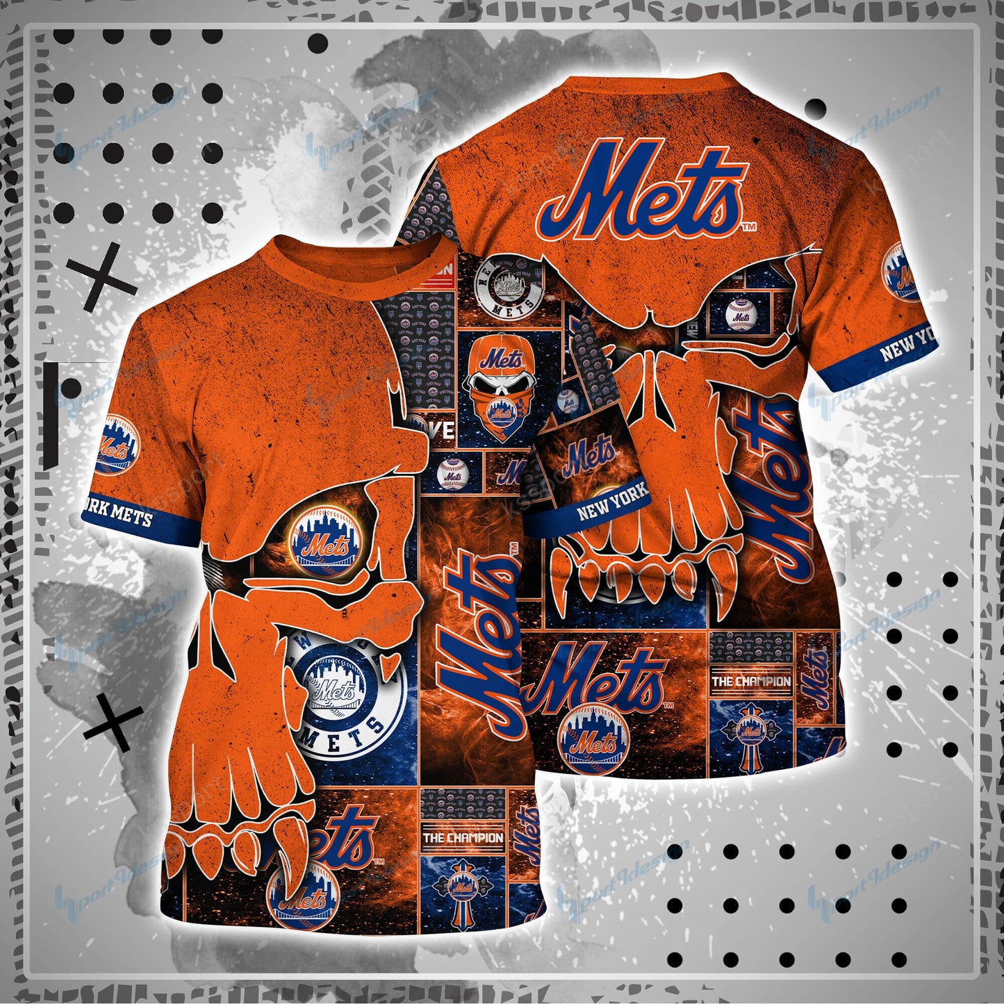 New York Mets Shirt and Shorts BG63