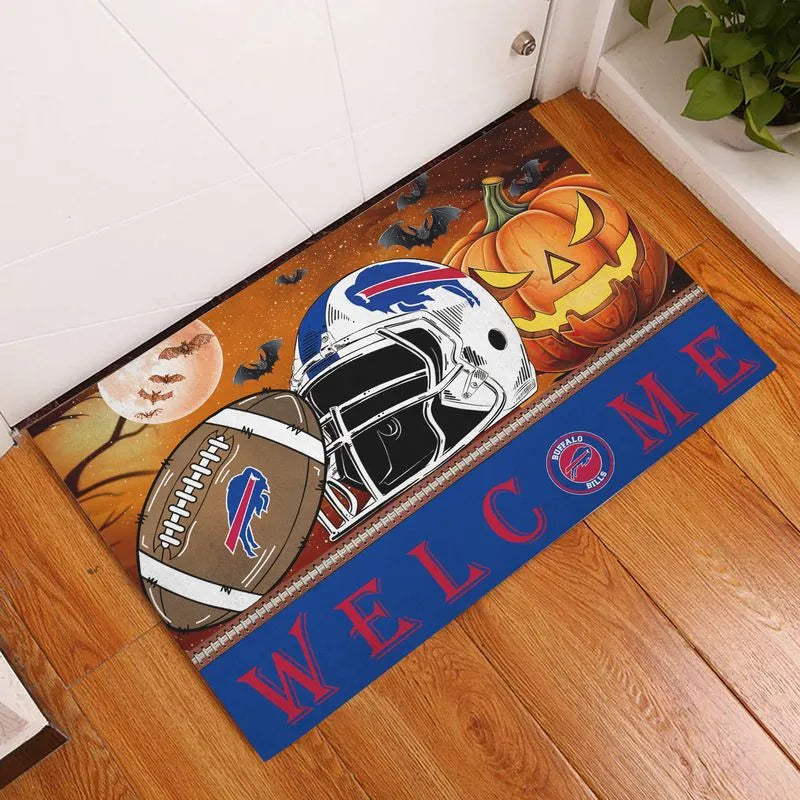 Buffalo Bills Halloween Doormat New Collection AZBTDM000018