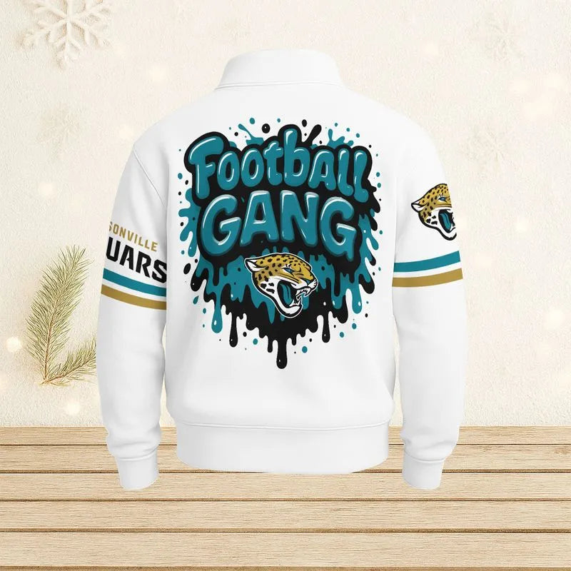 Jacksonville Jaguars Casual Stand Collar Sweatshirt BT676