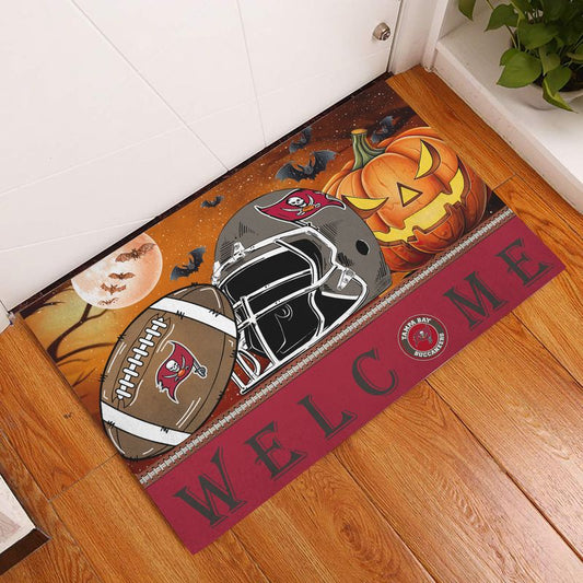 Tampa Bay Buccaneers Halloween Doormat New Collection AZBTDM000028