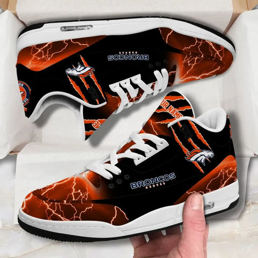 Denver Broncos  Basic Leather JD03 Shoes Men and Women AZBTAJ3000179